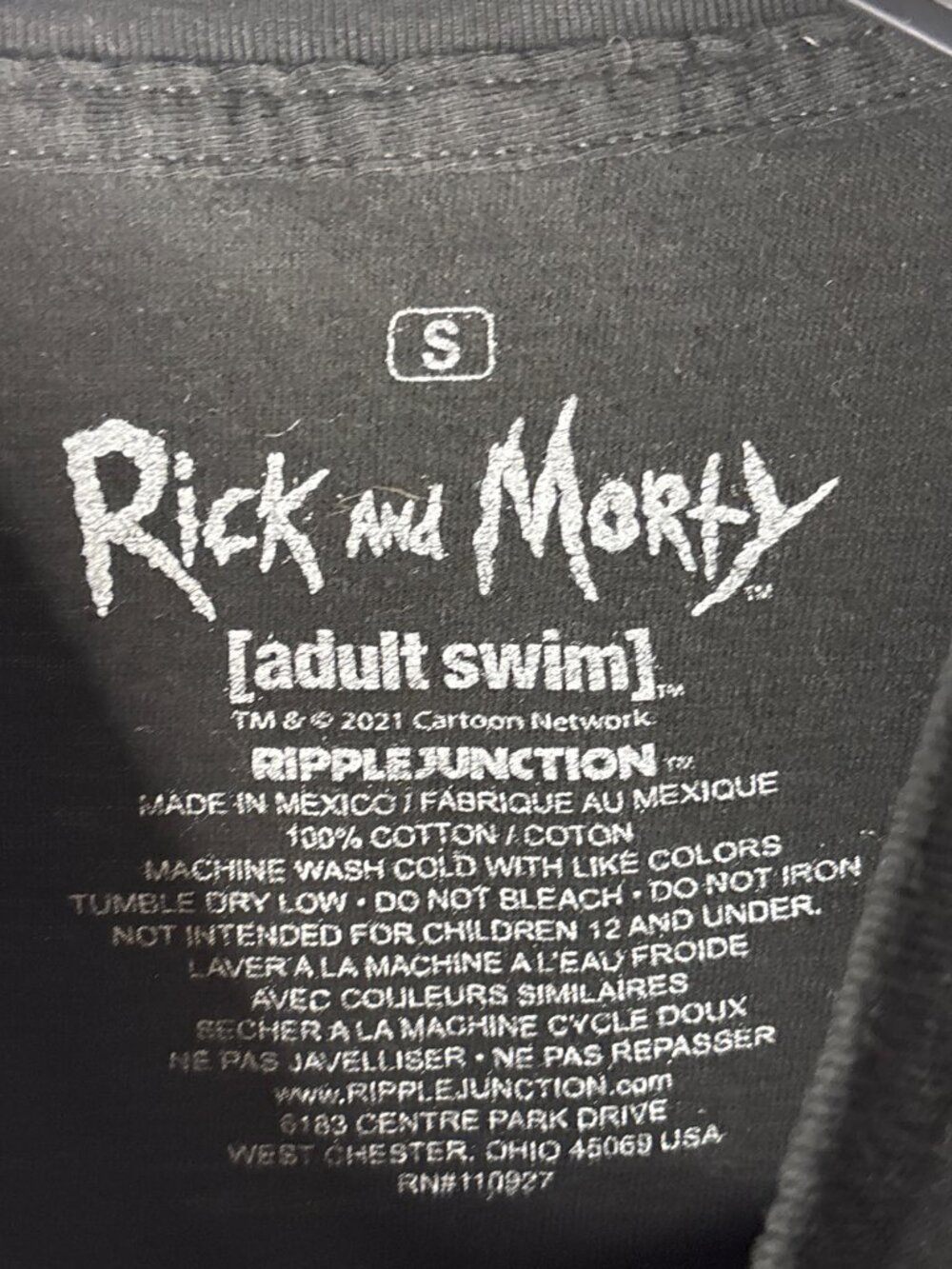 Rick Morty Cartoon Network Adult Swim Ripple Junction T Shirt Men Small - Picture 3 of 3